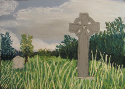Castledieran, Co. Kildare, High Cross, original art