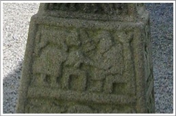 Sacrifice of Isaac, Moone Cross, County Kildare, Ireland