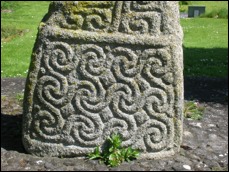 Castledermot, North Cross, west face, base, Co. Kildare, Ireland