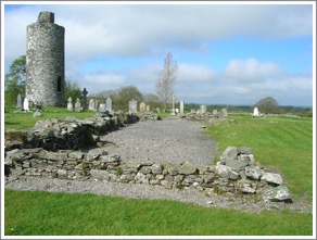 Old Kilcullen, County Kildare, Ireland, the monastery