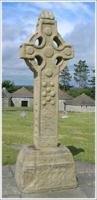 County Offaly, Ireland, South Cross, East Face
