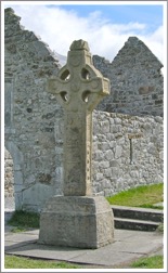County Offaly, Ireland, South Cross, West Face