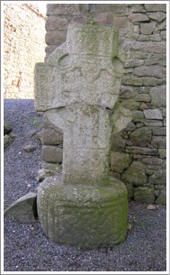 St. Mullin's cross, County Carlow, Ireland, east face