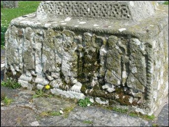 Ahenny, North Cross, west face, Christ and the Apostles, County Tipperary, Ireland