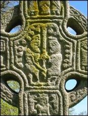 Castledermot High Cross Adam and Eve County Kildare Ireland