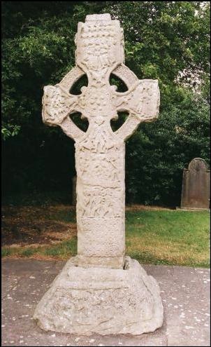 Kells Cross of Patrick and Columba County Meath Ireland east face