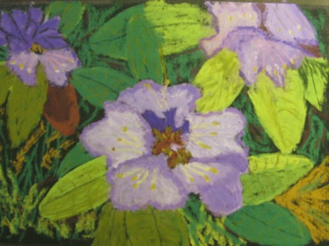Wayside Flowers Three, Ireland, original art
