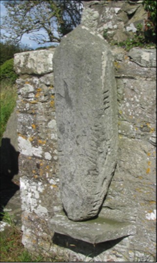 Castlekieran, Ogham Stone, Co. Meath, Ireland