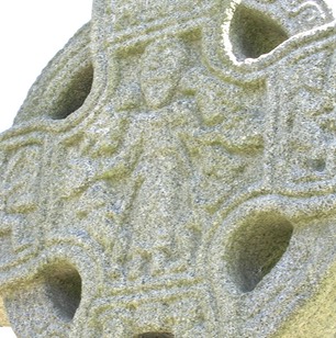 Castledermot, South Cross, Co. Kildare, crucifixion