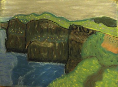 Cliffs of Moher, County Clare, Ireland, original art