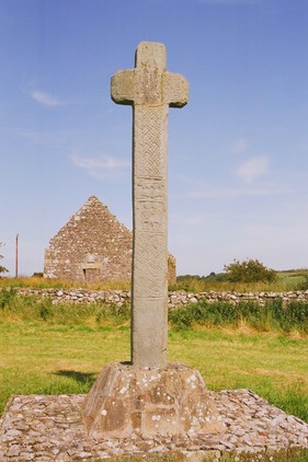 Clonca cross, County Donegal, Ireland