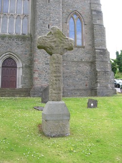 Downpatrick cathedral cross, Downpatrick, County Down, Northern Ireland