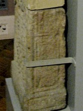 Drumcliff cross shaft, National Museum, Dublin