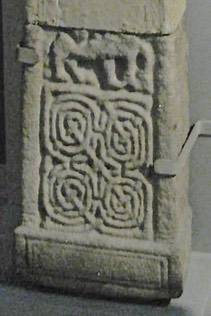 Drumcliff, Lower Fragment, National Museum in Dublin, E 2; David Slays the Lion