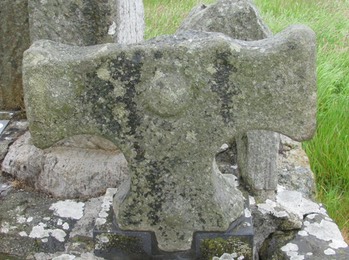 Emlagh cross fragments, Co. Roscommon, cross-head