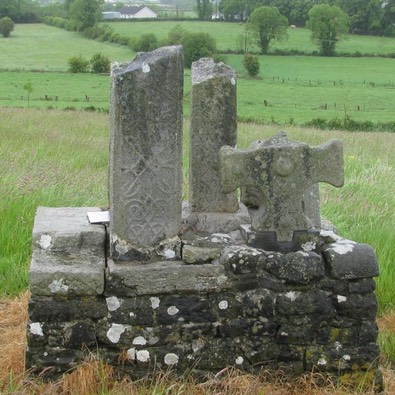 Emlagh cross fragments, Co. Roscommon