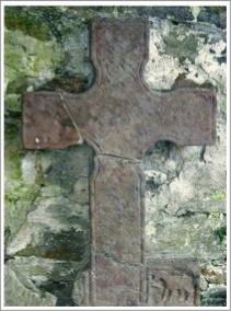 Inis Cealtra, County Clare, Ireland, Cross of Cathasach