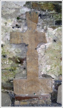 Inis Cealtra, County Clare, Ireland, West Cross