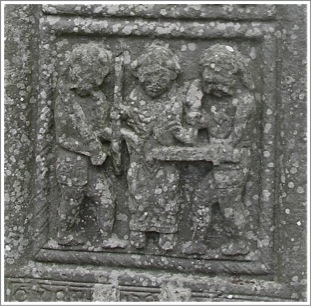 Cross of Muiredach, Monasterboice, County Louth, Ireland, Second Mocking of Christ