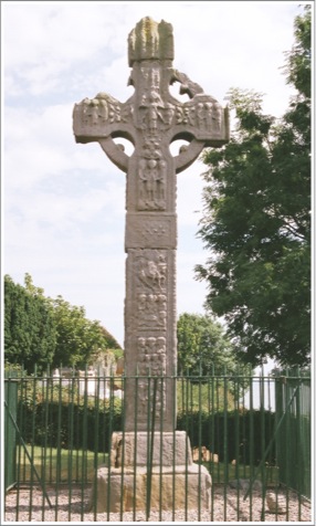 Arboe Cross, County Tyrone, Northern Ireland, West Face