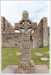 Cross of the Scriptures, Clonmacnois, County Offaly, Ireland, West Face