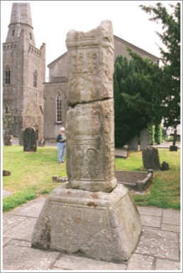 Broken Cross, Kells, County Meath, Ireland, West Face