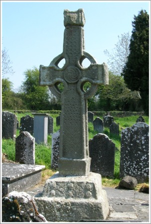 Killamery Cross, County Kilkenny, Ireland, West Face