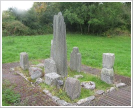 Toureen Peakaun, Co. Tipperary, Ireland, collection of stones