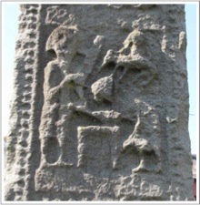 Clones High Cross, County Monaghan, Ireland, The Sacrifice of isaac