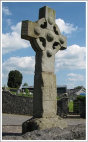 Northern Ireland, County Armagh, Tynan Village Cross, West Face