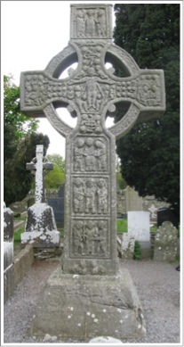 Ireland, County Louth, Monasterboice, Muiredach's Cross West face