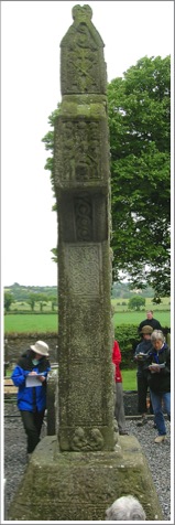 Ireland, County Louth, Monasterboice, Muiredach's Cross, North side