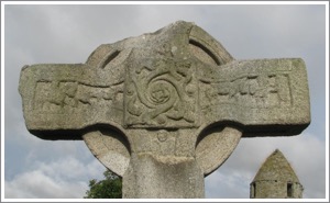 County Louth, Ireland, Dromiskin Cross, East Head.