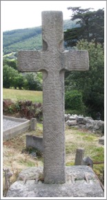 County Down, Northern Ireland, Kilbroney Cross, West Face.