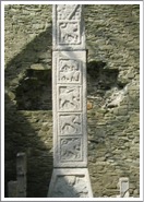 Moone, County Kildare, Ireland, West face, shaft