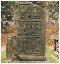 Kells, County Meath, Ireland, West or Broken cross, east face panels 1 to 3