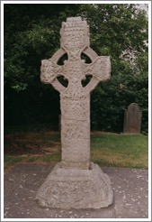 Kells, County Meath, Ireland, Patrick and Columba cross, east face