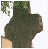 Kells, County Meath, Ireland, Patrick and Columba cross, west face head