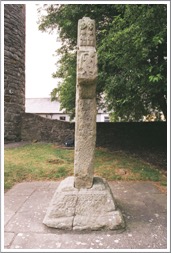 Kells, County Meath, Ireland, Patrick and Columba cross, north side