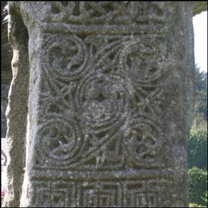 Ahenny, Co. Tipperary, Ireland, North Cross, east face, detail