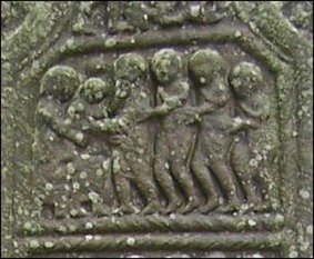 Monasterboice, Cross of Muiredach, Visit of the Magi, County Louth, Ireland