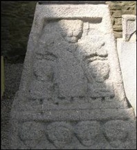 Moone High Cross west face Crucifixion County Kildare Ireland
