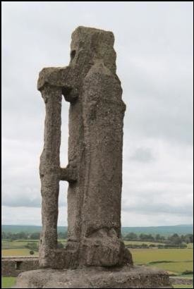 Cashel, Rock of Cashel, Co. Tipperary, Ireland, St. Patrick's cross, east face