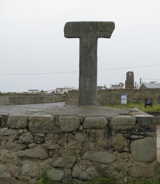 Tory Island Tau cross, County Donegal, Ireland