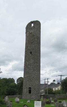 Clones, Round Tower, County Monaghan, Ireland