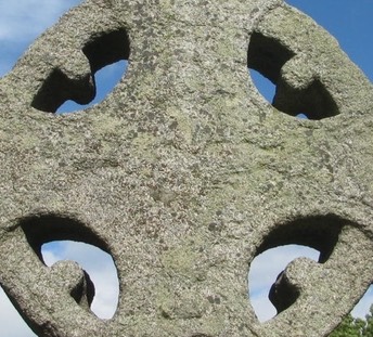 Donaghmore Cross, Co. Down, crucifixion