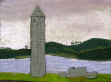 Devenish Island, Co. Fermanagh, Northern Ireland, Round Tower