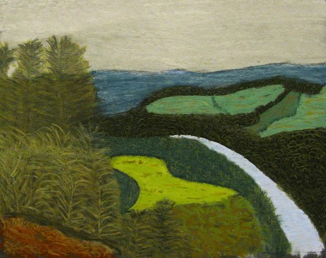 Co. Wicklow, Ireland, Landscape, original art