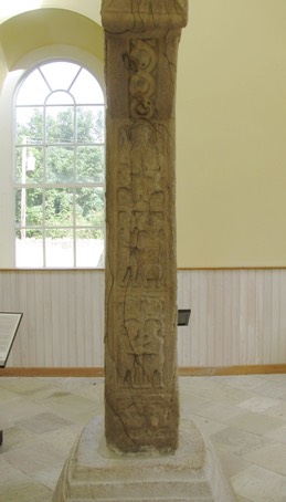 Durrow High Cross, County Offaly, Ireland, South Face