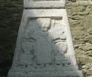 Moone Cross, Co. Kildare, crucifixion